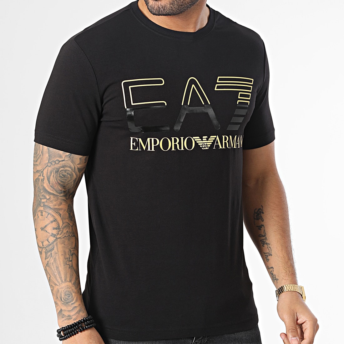 EA7 Emporio Armani Tee Shirt 3RPT07PJLBZ Noir