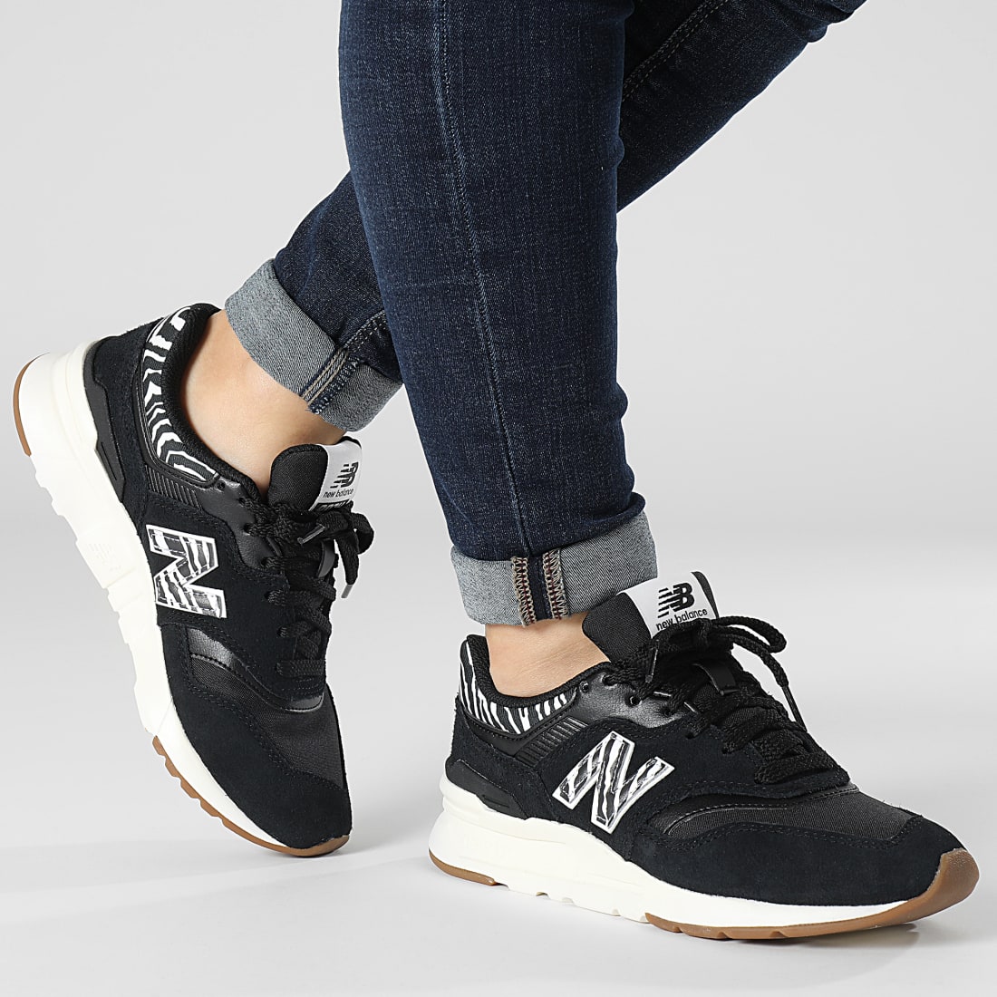 New Balance Baskets Lifestyle 997 CW997HWC Black Zebra