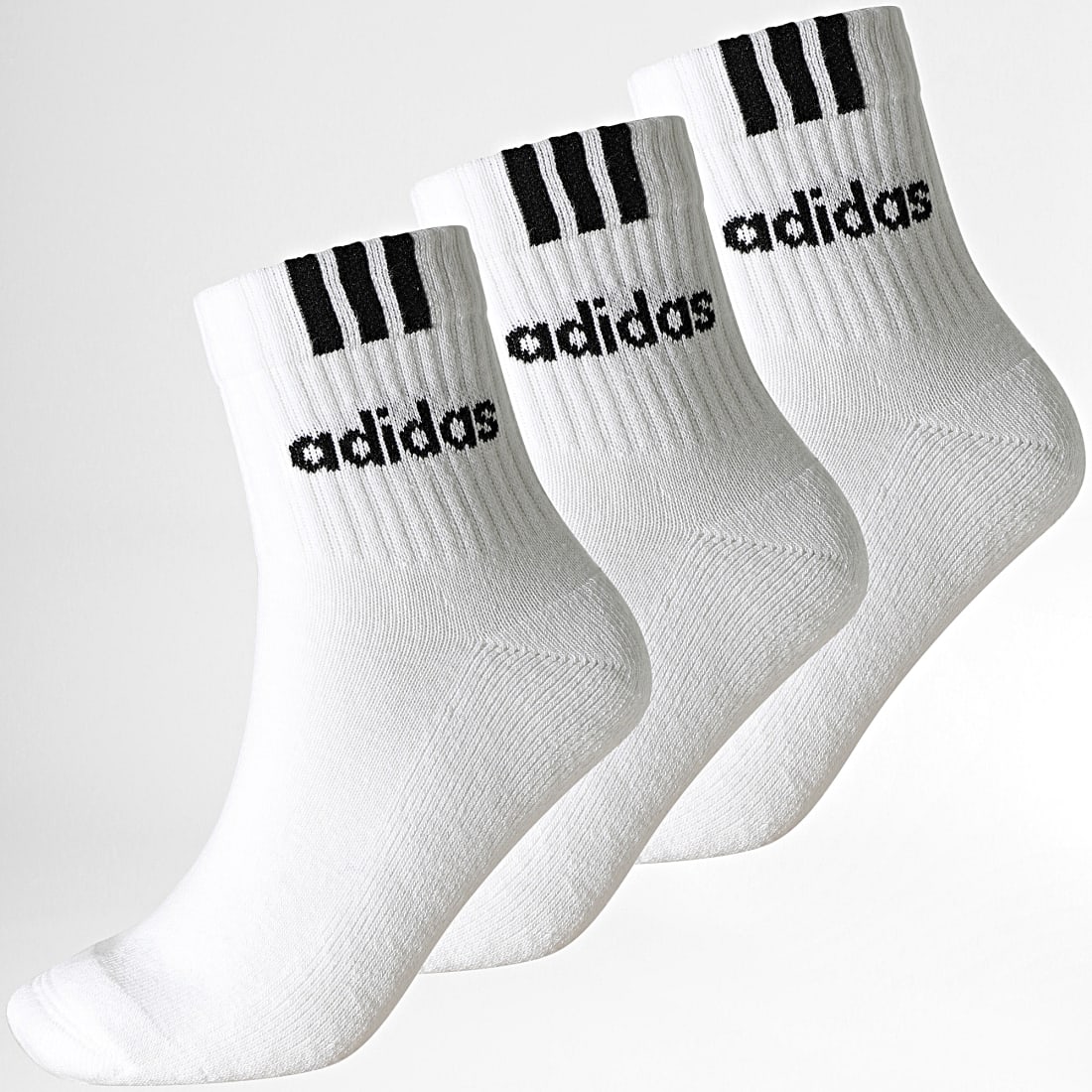 X3 Paire de Chaussettes Blanc/Bleu/Noir Homme Adidas Blanc - Cdiscount  Prêt-à-Porter