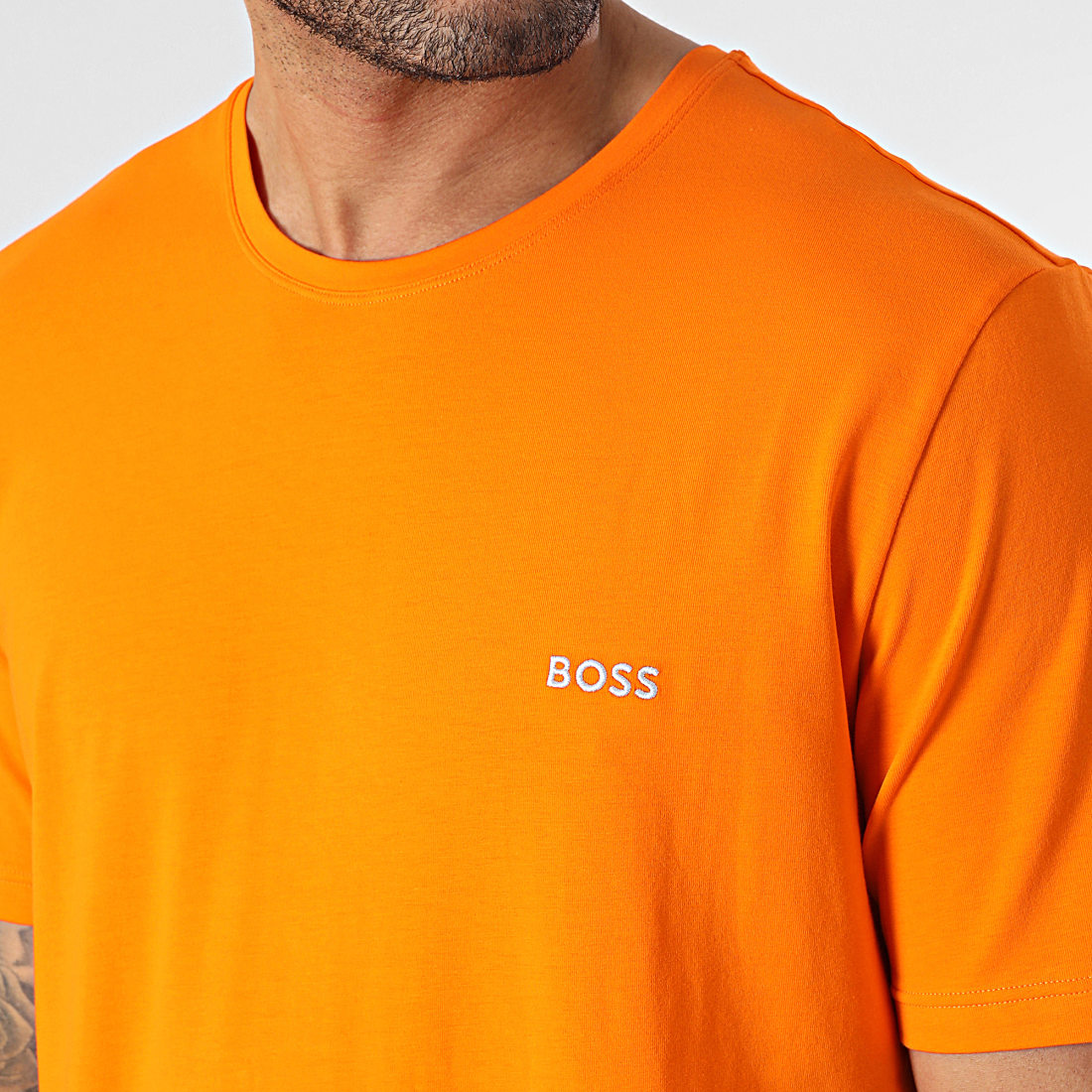 BOSS Tee Shirt 50469605 Orange