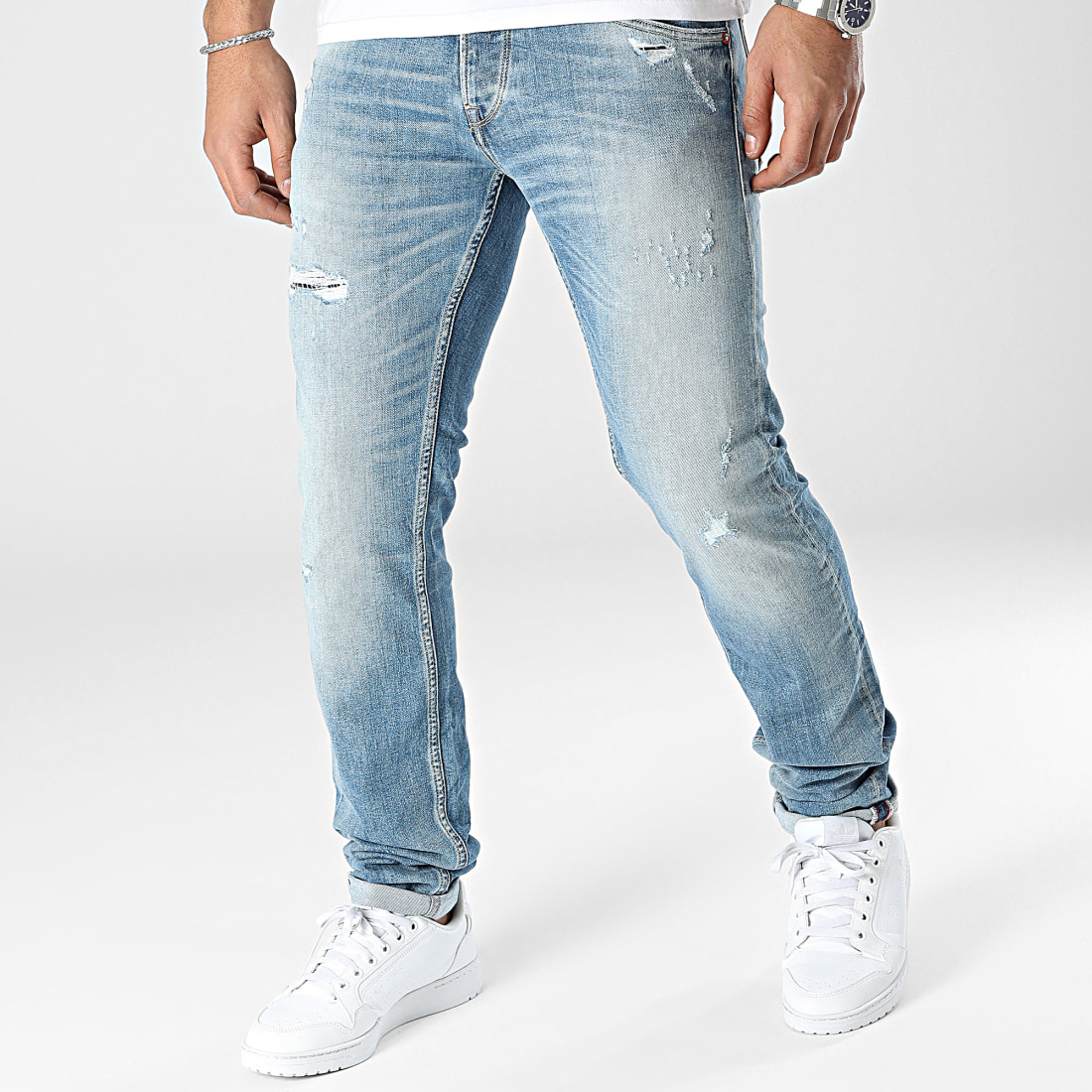 Le Temps Des Cerises Jean Slim Ginier 711 Bleu Denim