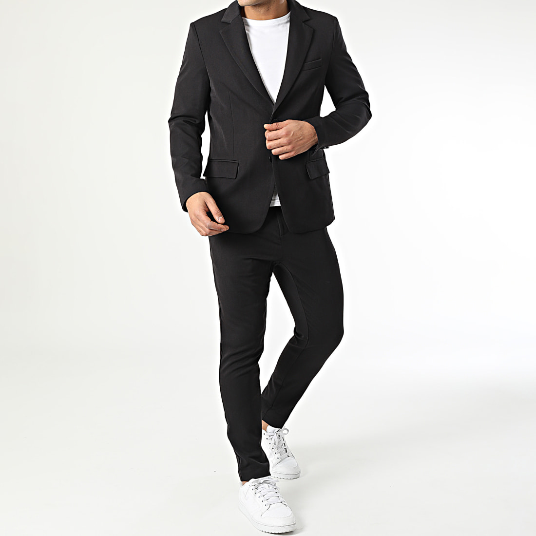 Ensemble veste et pantalon noir homme fashion – ILANNFIVE
