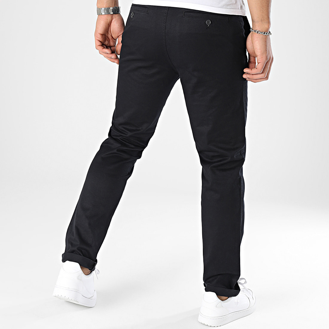 Dockers - Pantalon Chino Slim A4862 Noir - LaBoutiqueOfficielle.com