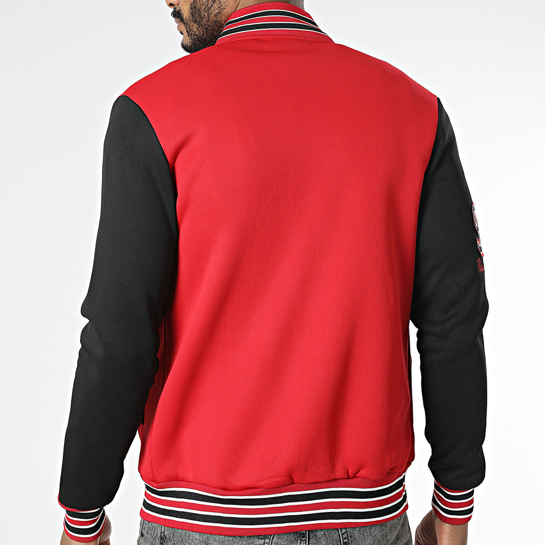 Manteau teddy rouge deals
