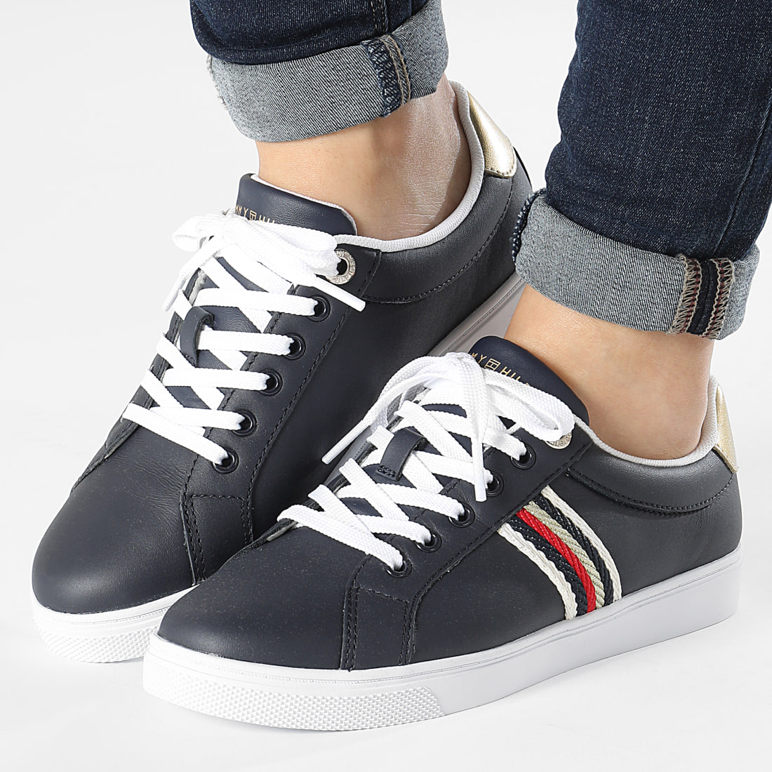 Basket tommy 2025 hilfiger femme zalando