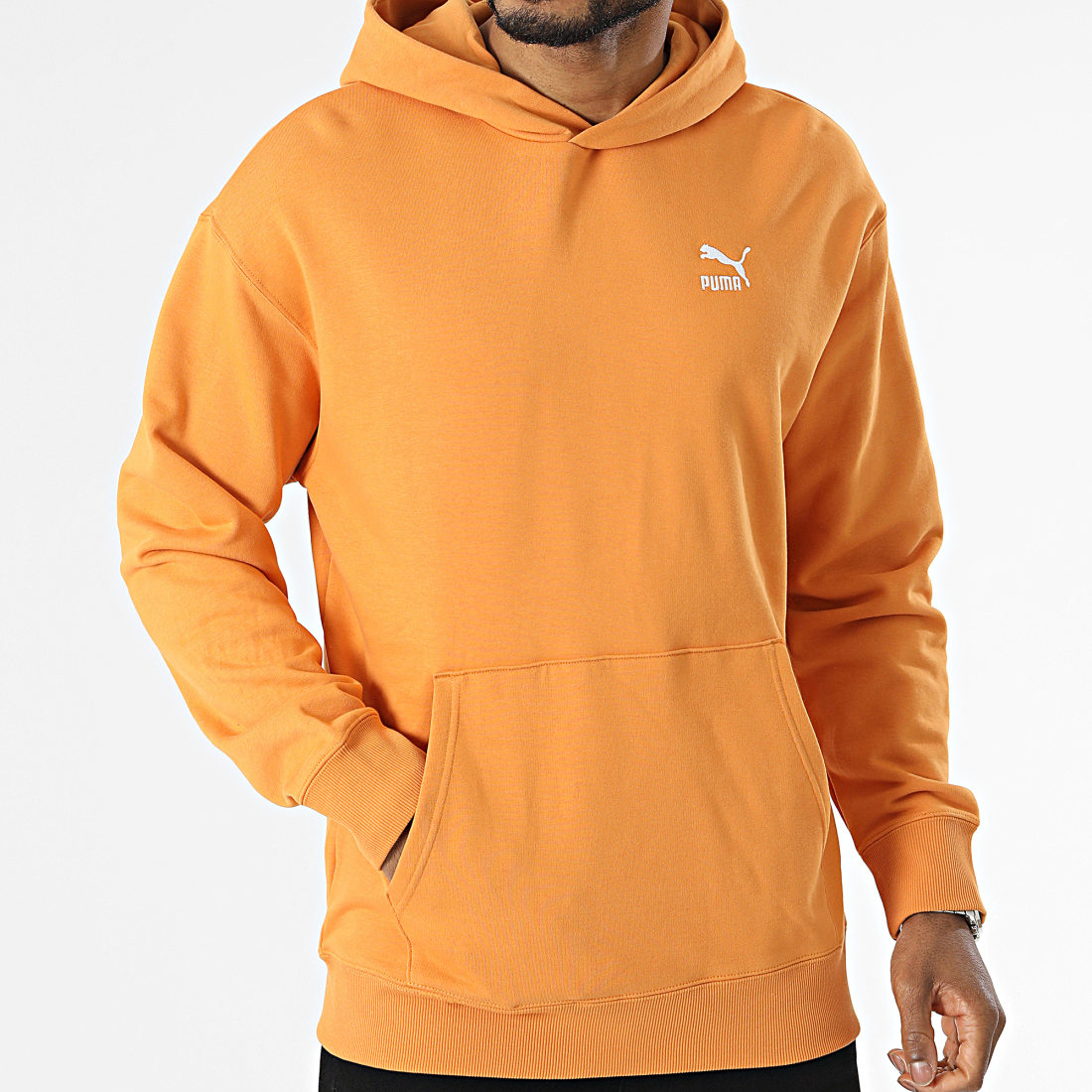 pull puma femme orange