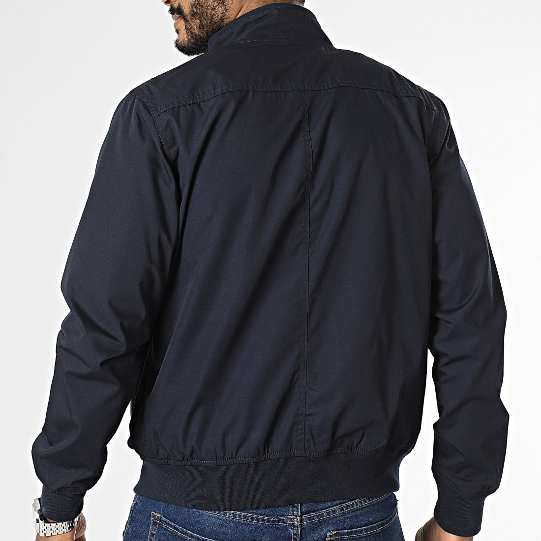 Blouson Schott NYC Kenton - 65% Polyester 35% Coton, Fermeture Zip, Coupe Ajustée