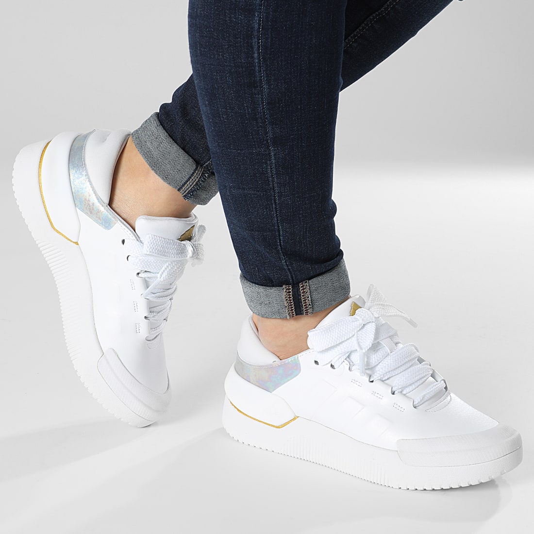 Adidas Sportswear Baskets Femme Court Funk HP9463 Footwear White