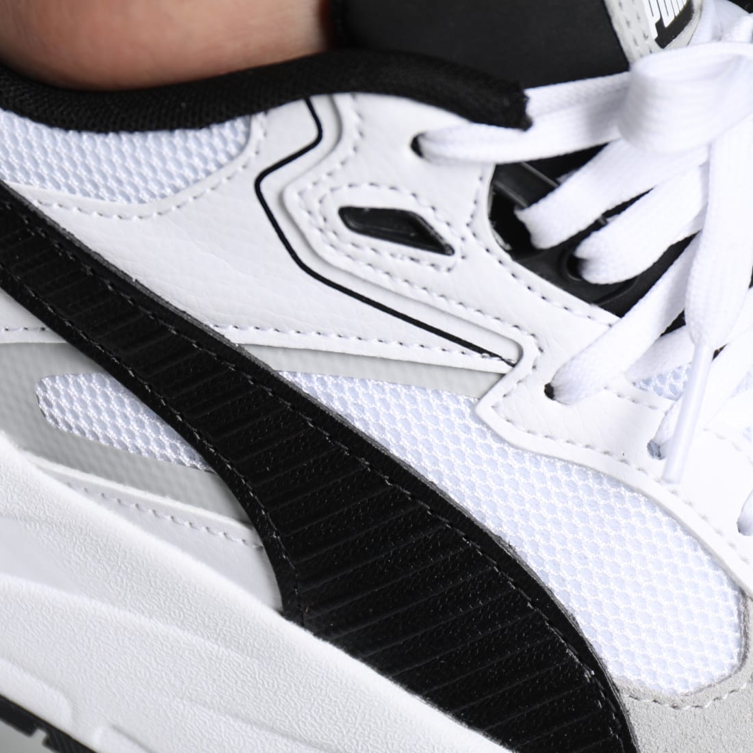 Puma Baskets Trinity 389289 White Black Light Gray