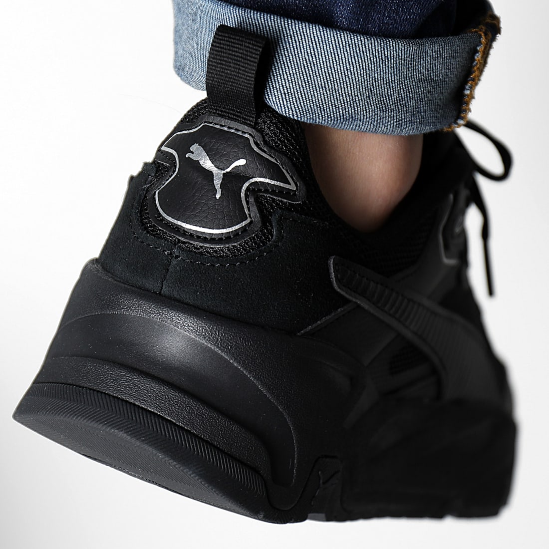 Puma Baskets Trinity 389289 Black Silver