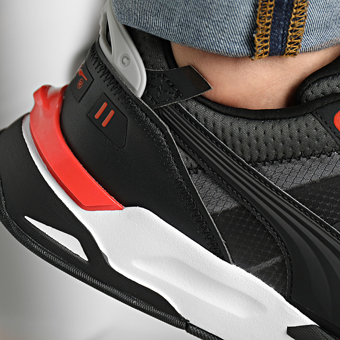 Puma Baskets Mirage Sport Tech 383107 Shadow Gray Puma Black