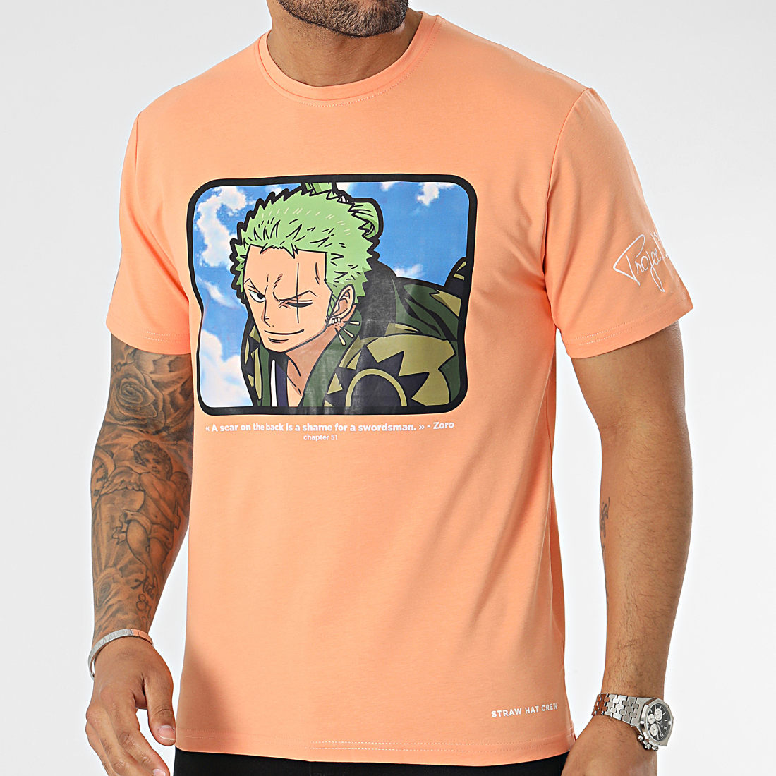 Project X Paris Tee Shirt Zoro 2110183 Saumon