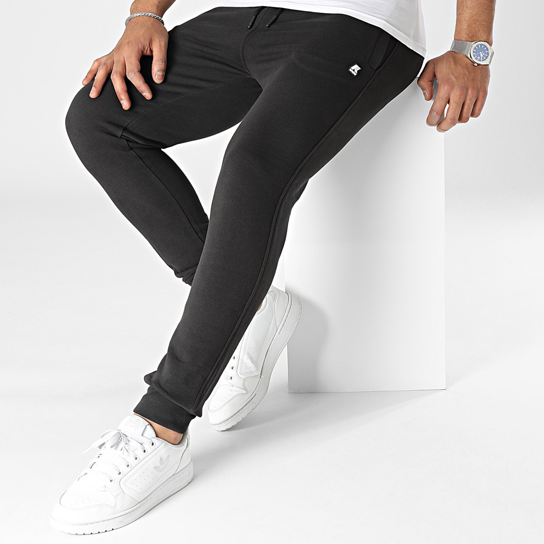 K Way Pantalon Jogging Mick K7118SW Noir LaBoutiqueOfficielle