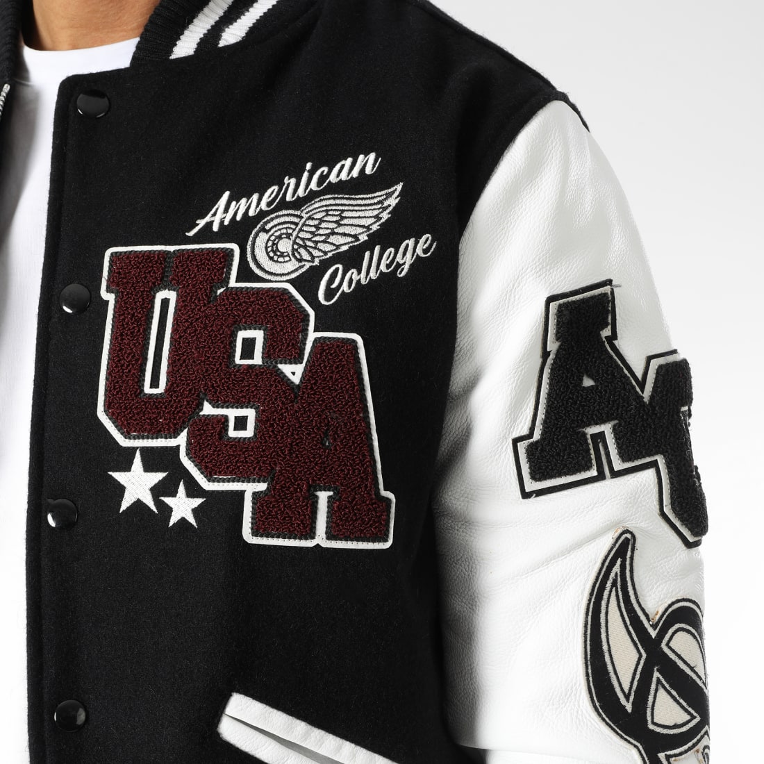 American college teddy noir outlet