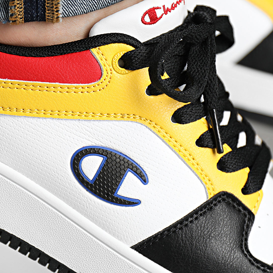 Champion Baskets Rebound 2 Low S21905 White Multi