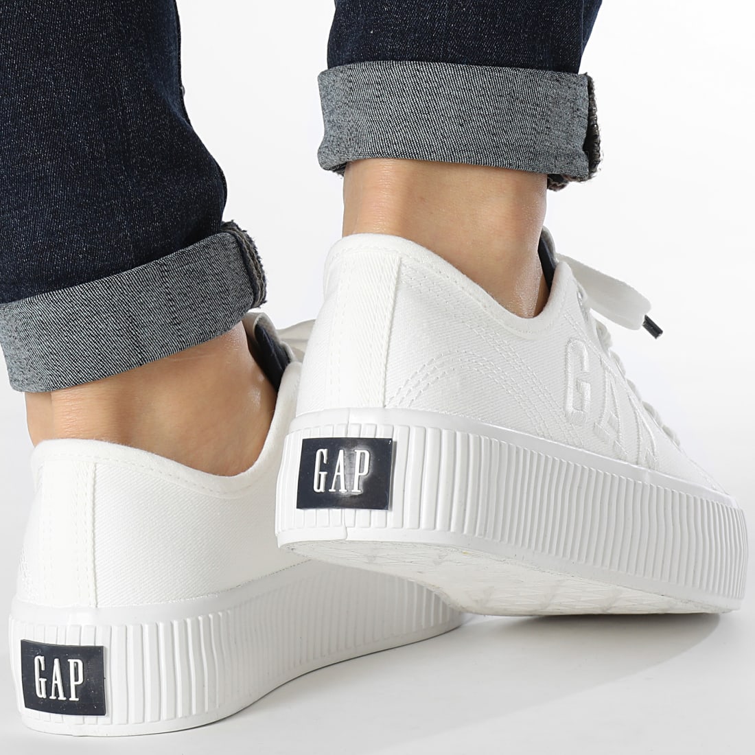 Gap Baskets Femme Jackson Twill White
