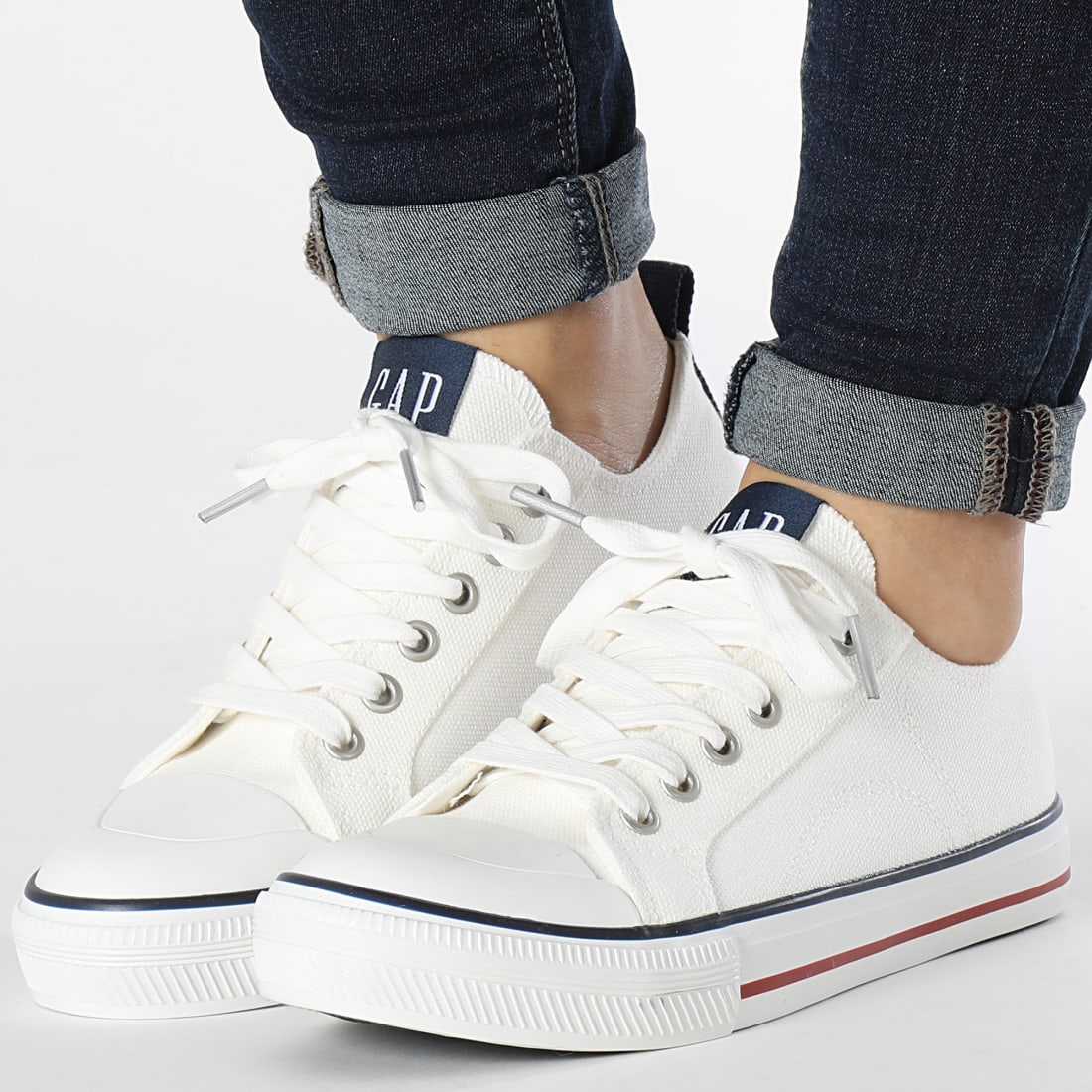 Gap Baskets Femme Houston Canvas White