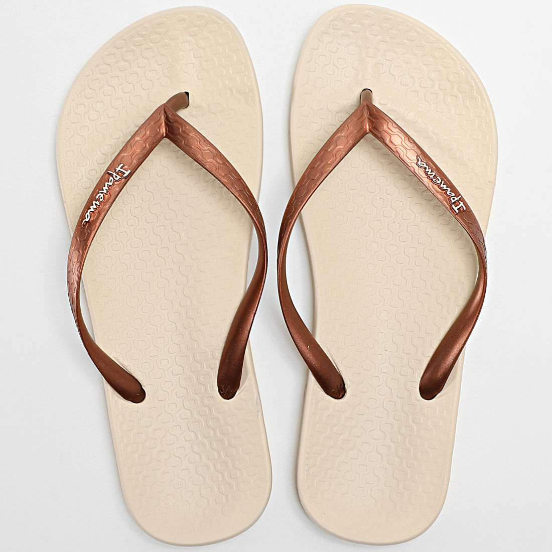 Ipanema Tongs Femme Anatomica Tan Beige Copper