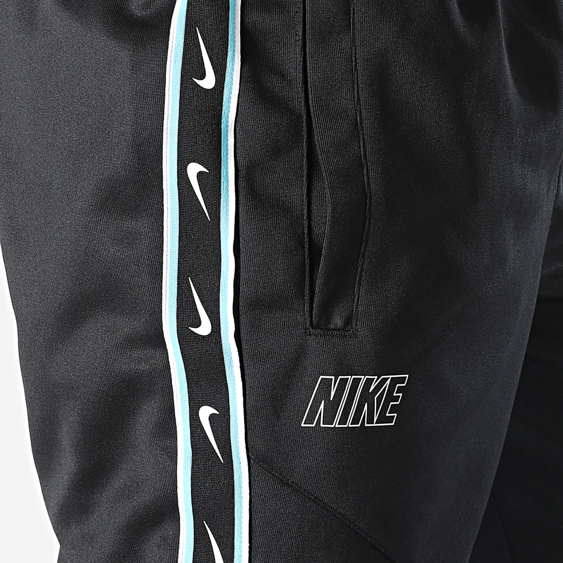 Nike Pantalon Jogging A Bandes DX2027 Noir