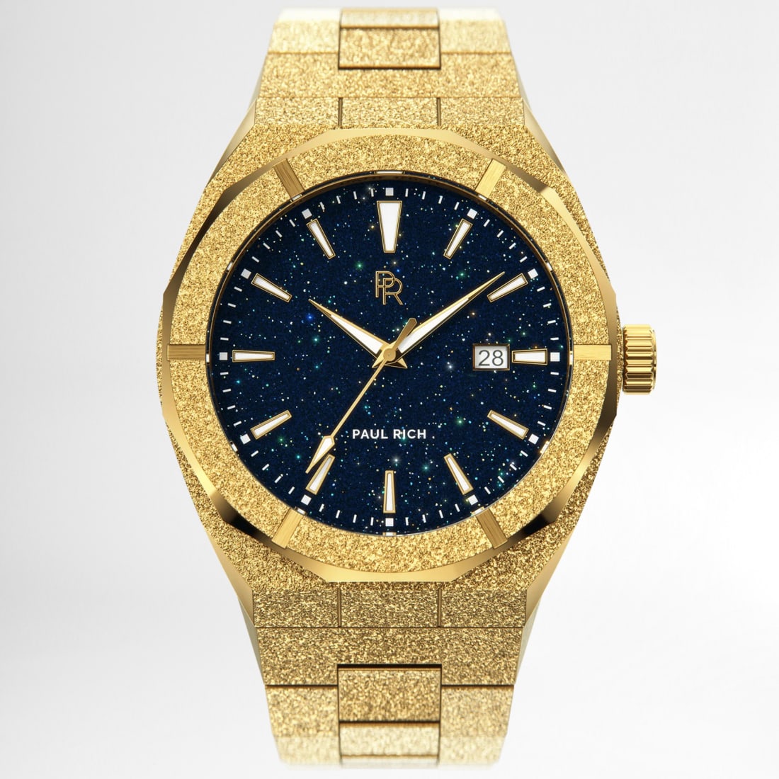Paul Rich Montre Frosted Star Dust 45mm Gold