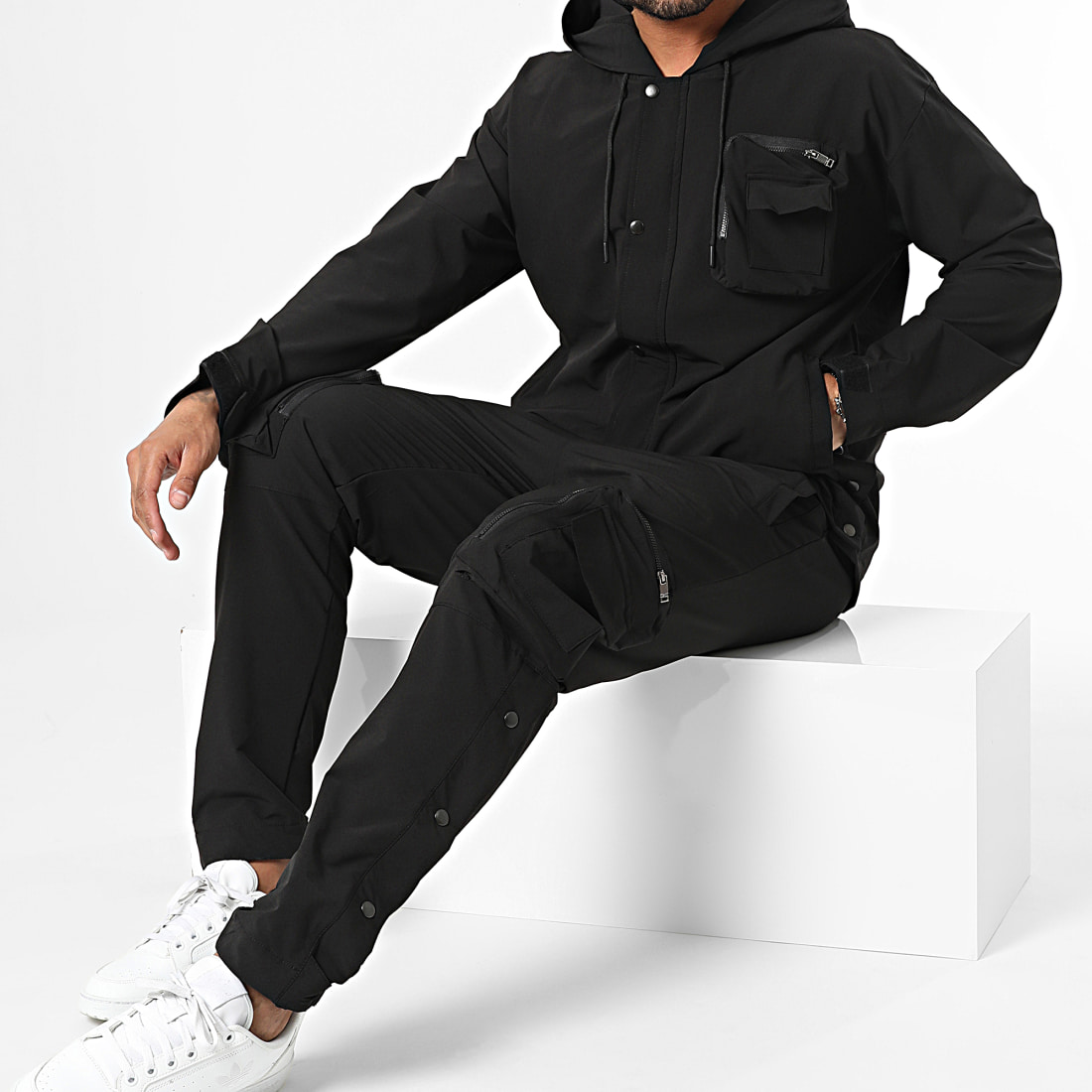Veste on sale cargo noir