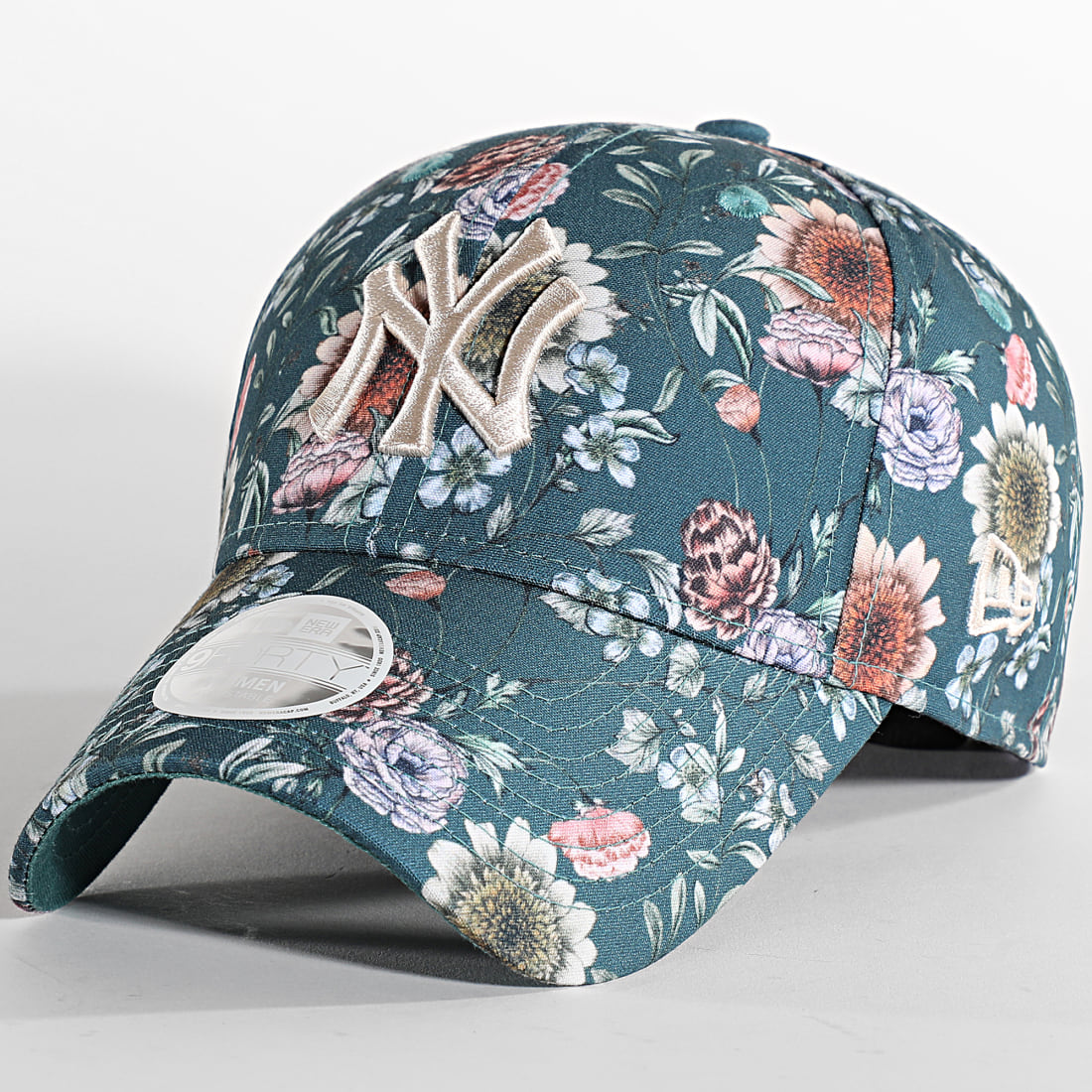 Casquette New Era Femme LA Dodgers - Velours Rose, Taille Adjustable
