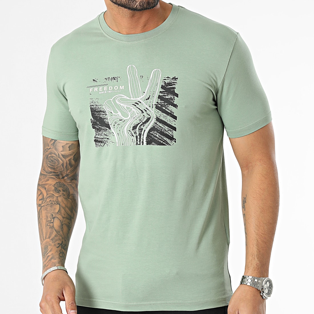 Classic Series Tee Shirt Vert Kaki Clair LaBoutiqueOfficielle