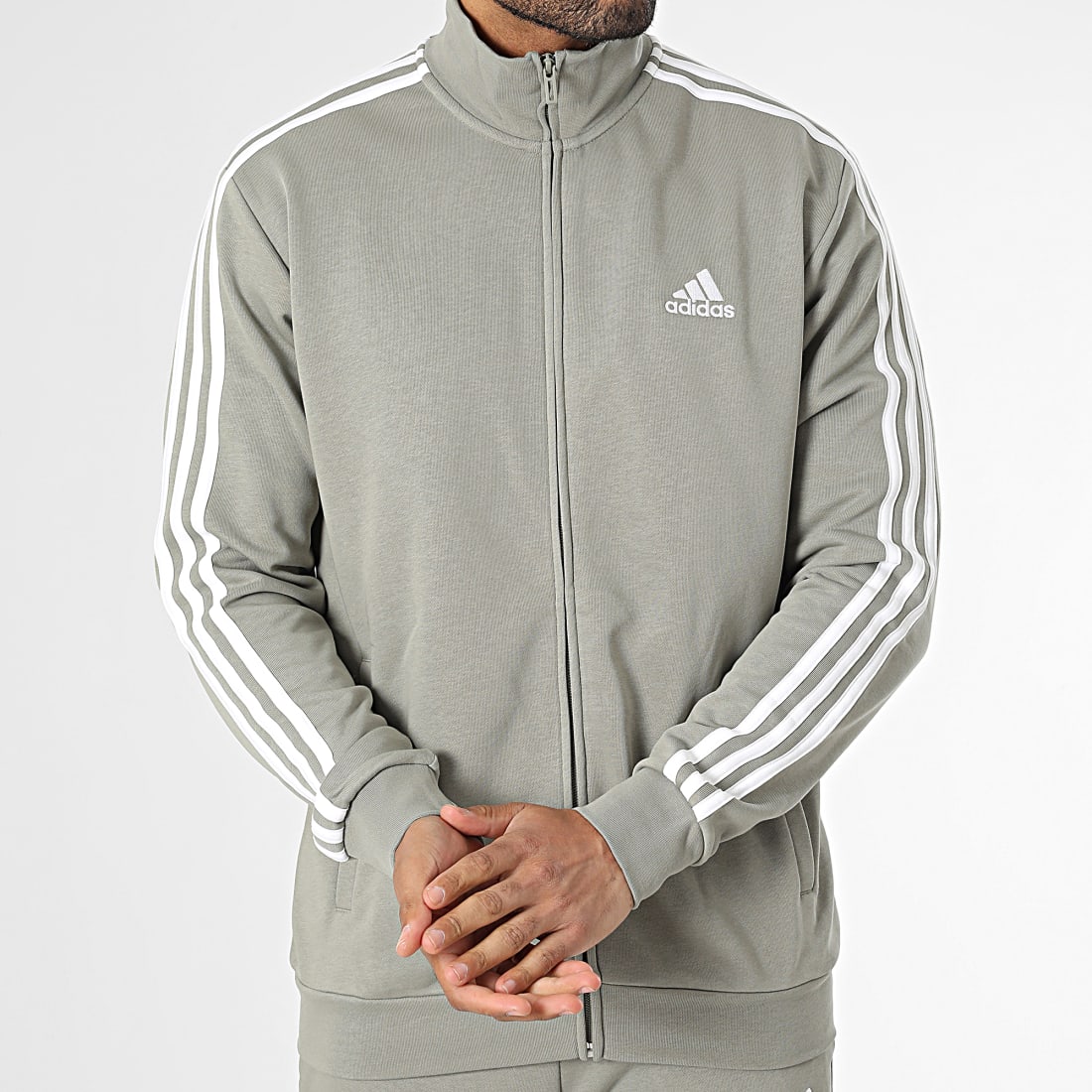 Ensemble adidas vert on sale kaki