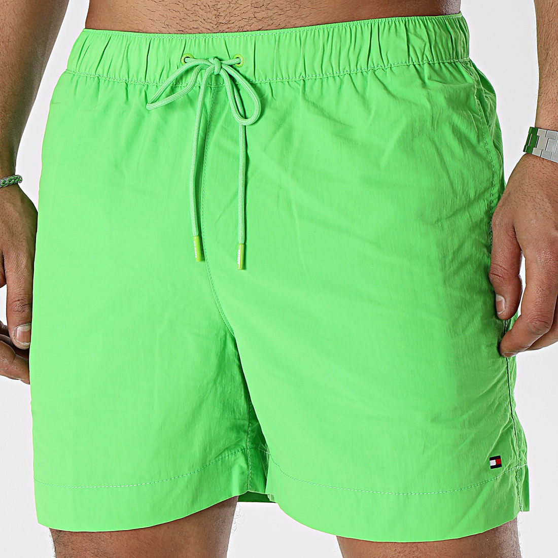 Tommy Hilfiger Short De Bain Medium Drawstring 2793 Vert