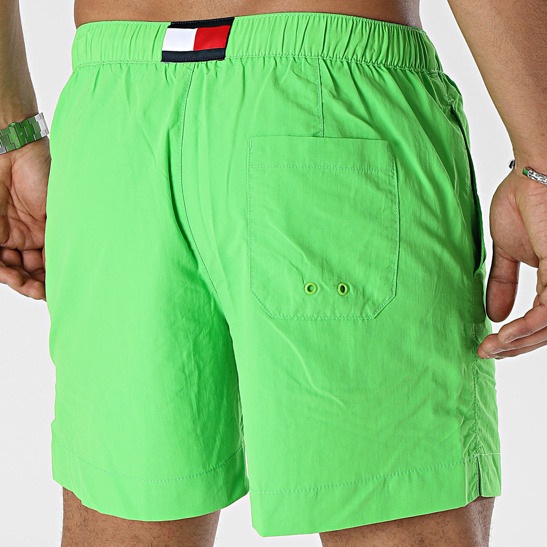 Tommy Hilfiger Short De Bain Medium Drawstring 2793 Vert