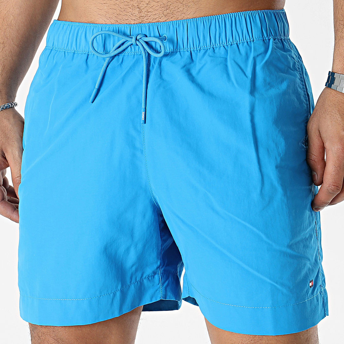 Tommy Hilfiger Short De Bain Medium Drawstring 2793 Bleu