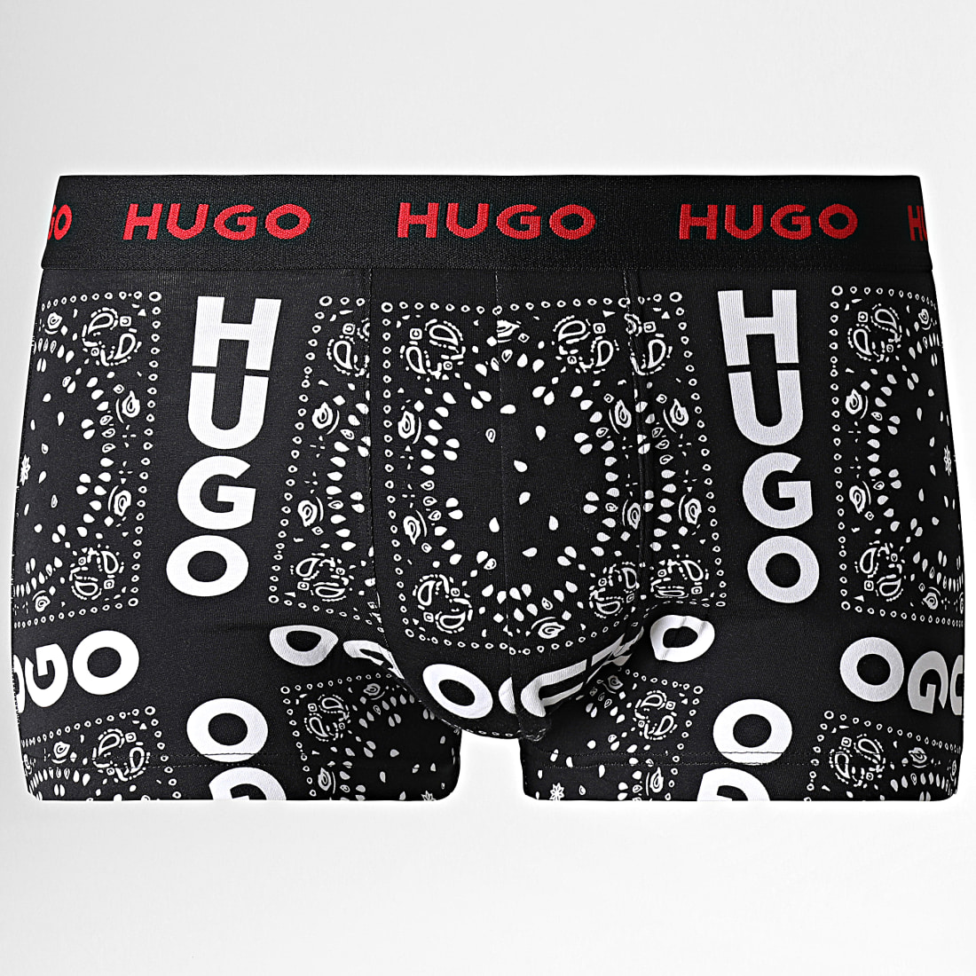 HUGO - Lot De 3 Boxers 50480170 Noir Rouge - LaBoutiqueOfficielle.com