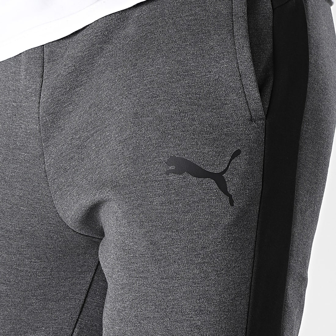 Puma Pantalon Jogging Evostripe 585814 Gris Anthracite