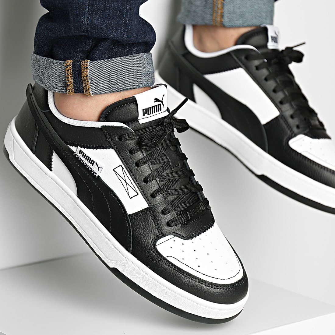 Achat chaussures Puma Homme Basket, vente Puma CAVEN 2-0 VTG - 392332-02 -  Sneakers basses Homme - noir - blanc