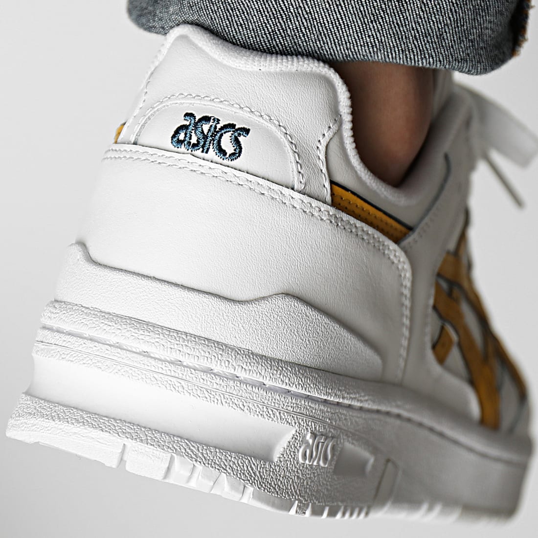 asics mustard yellow