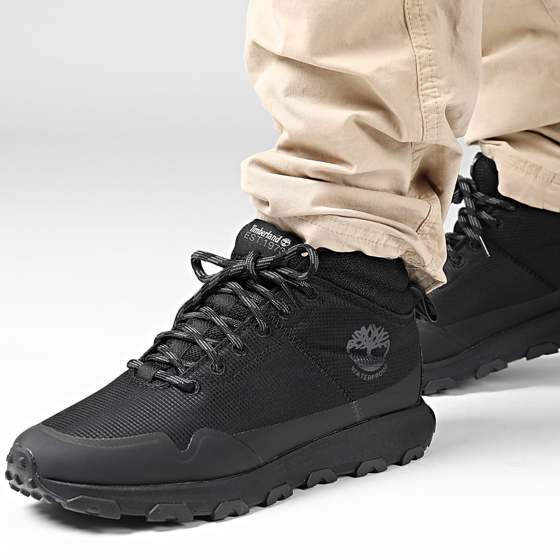 Timberland - Boots Winsor Trail Waterproof Mid A67X8 Blackout Ripstop ...