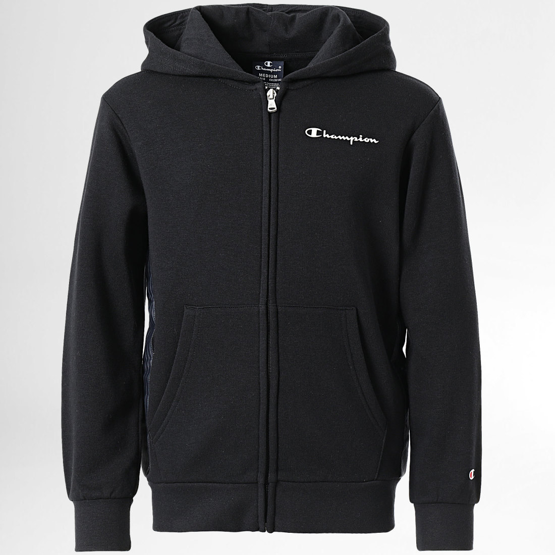Sweat Zipp Capuche Enfant 306548 Noir