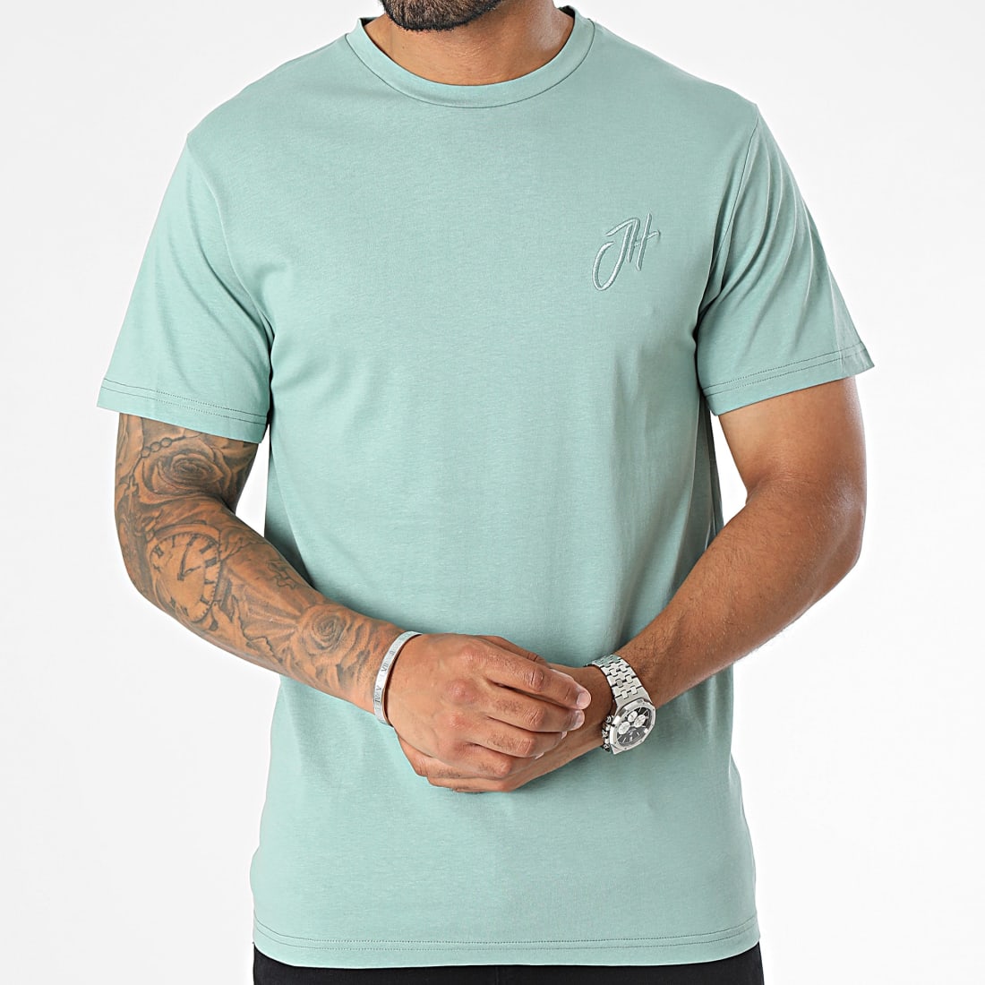 Tee shirt vert kaki outlet