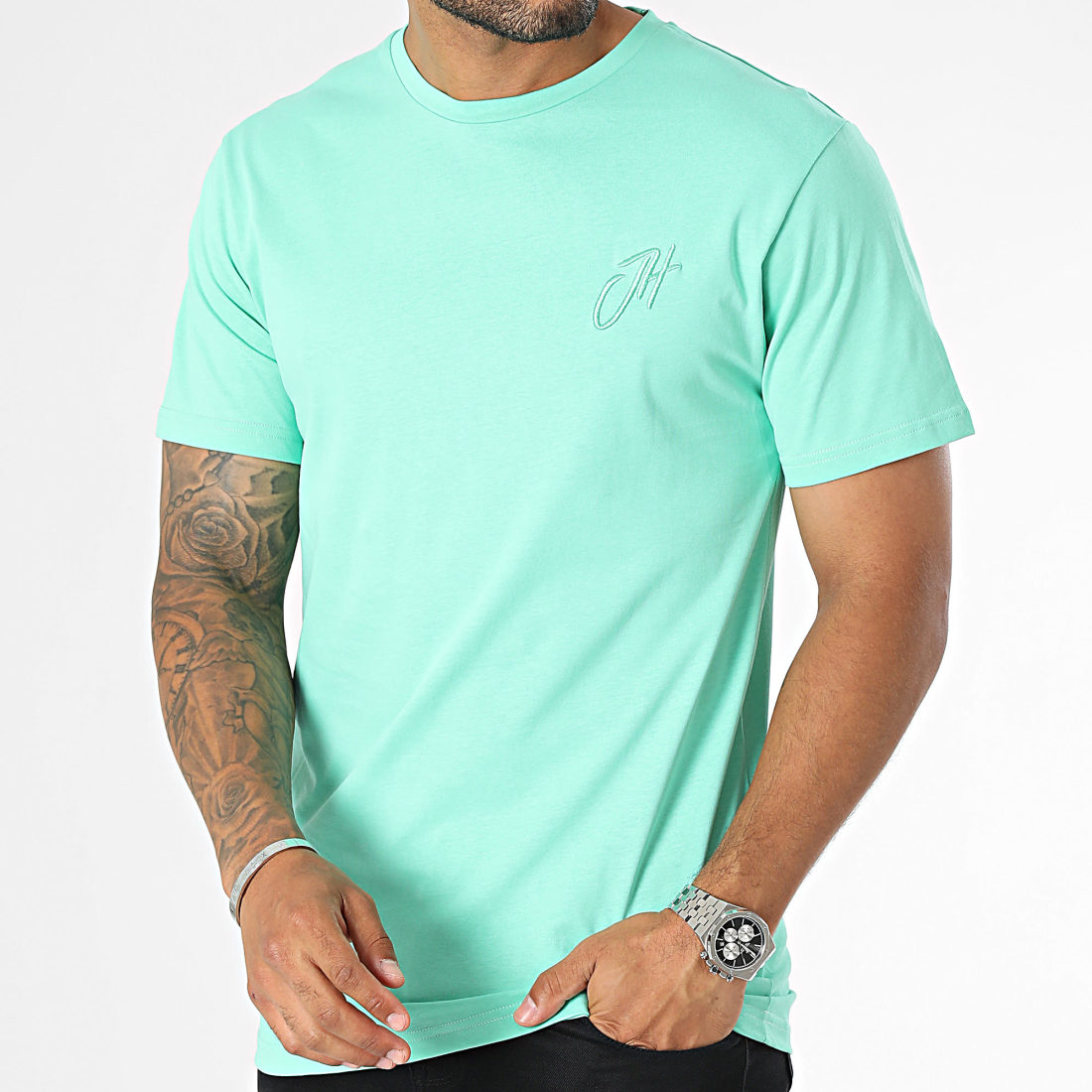 John H Tee Shirt Vert Clair LaBoutiqueOfficielle