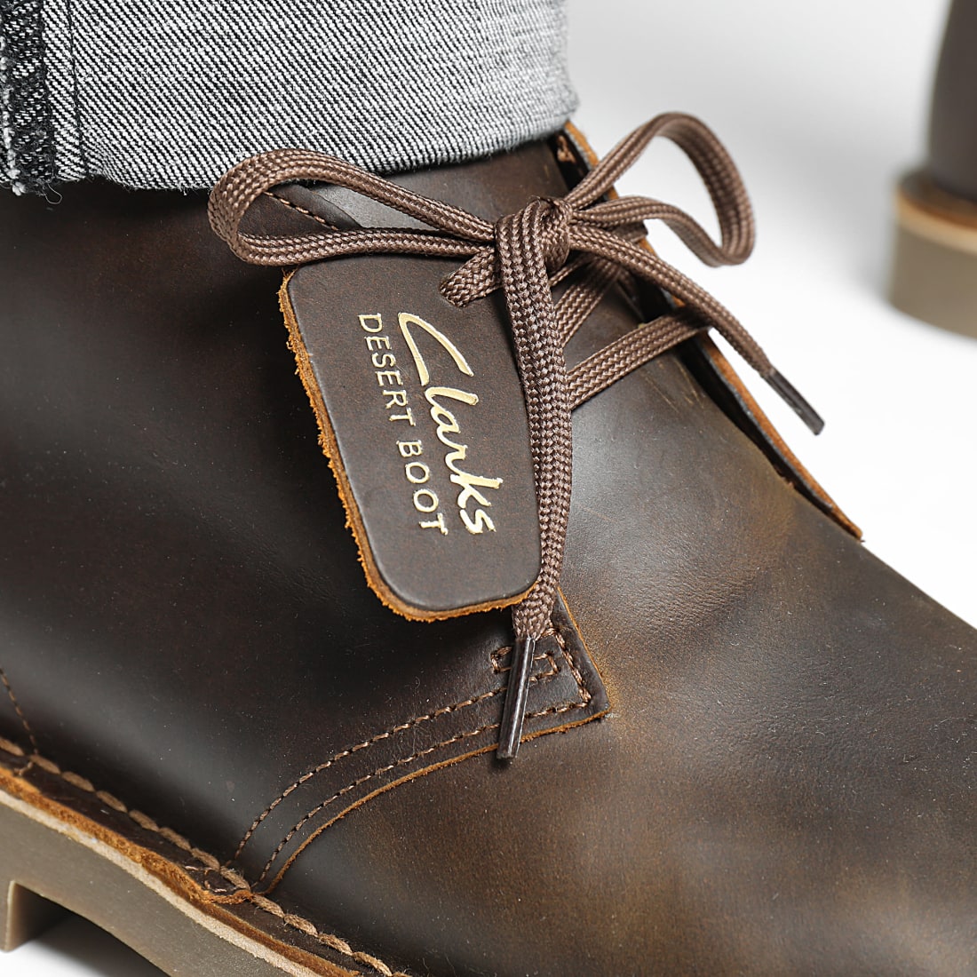 Clarks Chaussures Desert Boots Evo Beeswax Leather