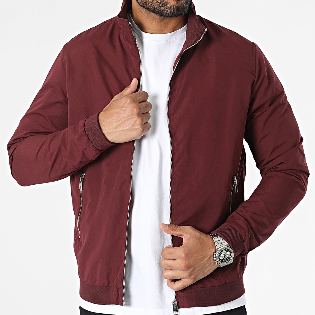 Veste harrington sale bordeaux