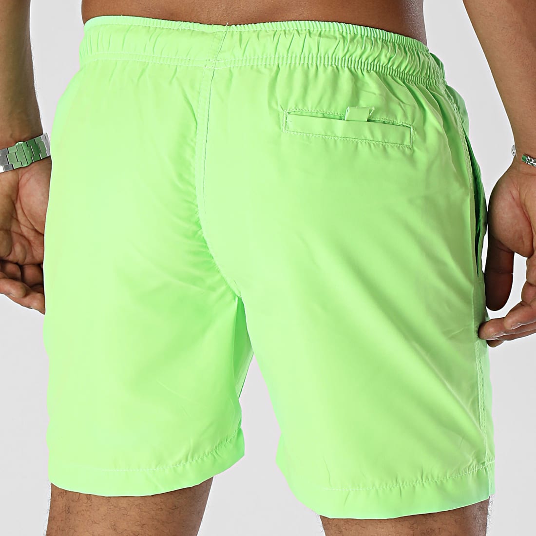 Short de bain vert hot sale fluo
