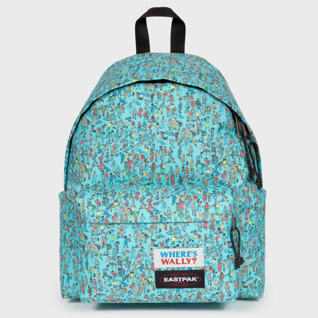 Sac à Dos EASTPAK Day Office Trashy Skate Blue - 31 Litres - Nylon Résistant à L'Eau