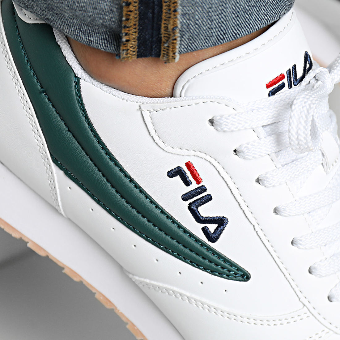 Fila orbit low white discount