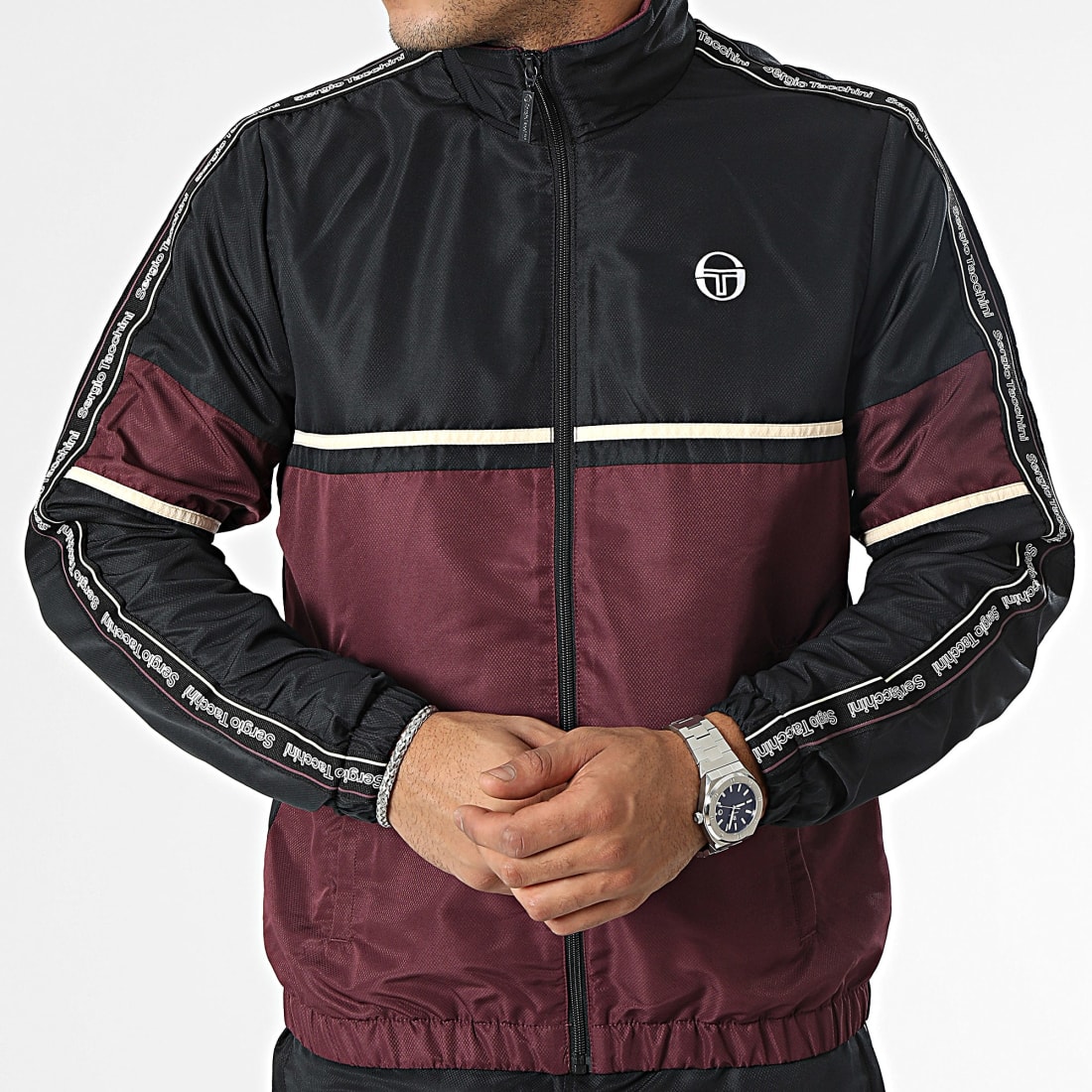 Survetement sergio tacchini noir on sale