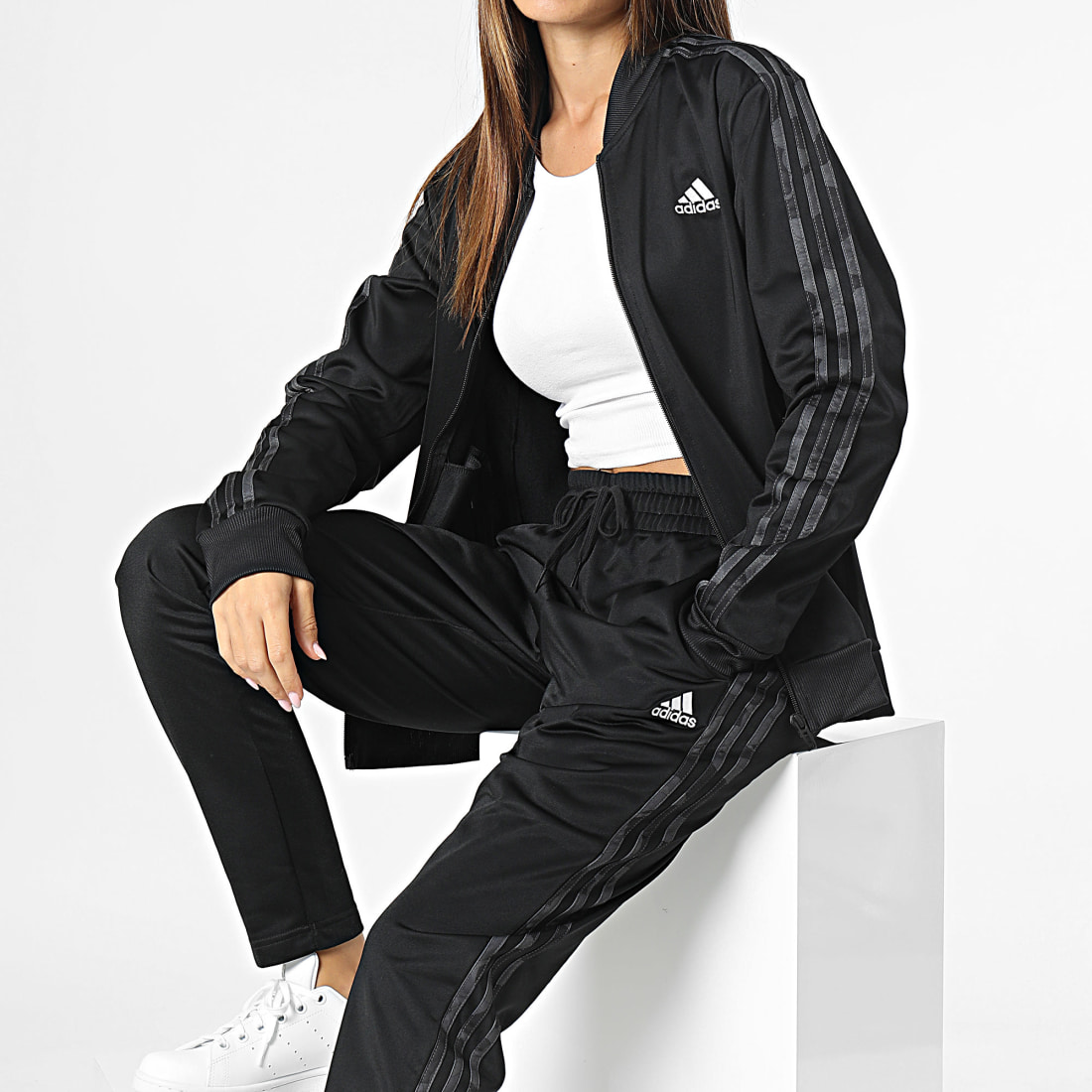 Adidas Sportswear - Ensemble De Survetement Femme Energize IA3150 Noir 