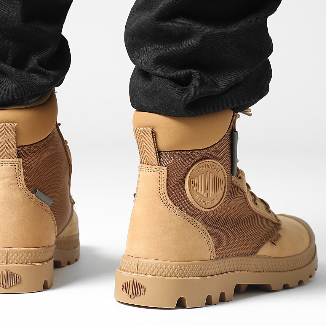 Palladium Boots Pampa SC Waterproof 77235 Dear Brown