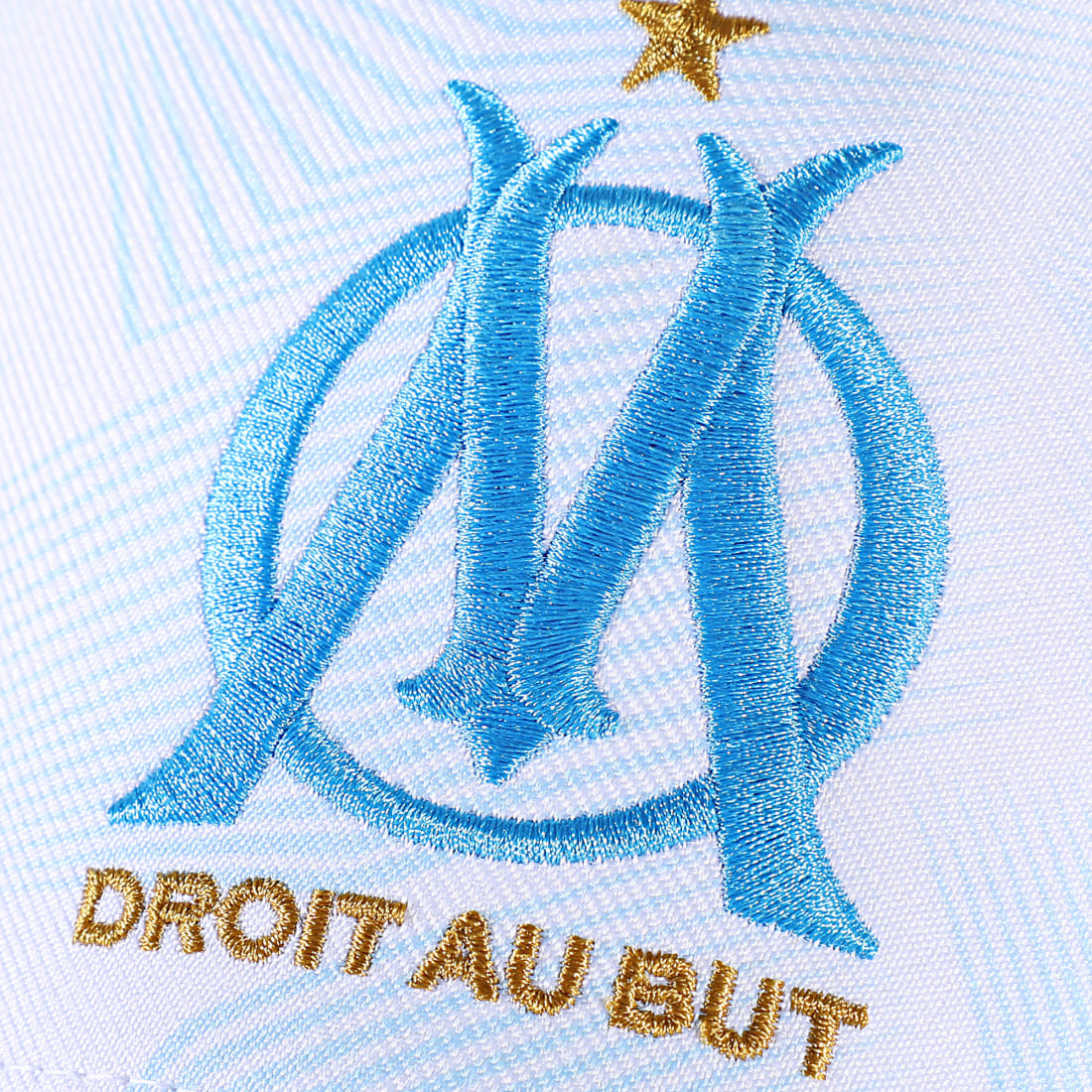 Casquette OM Logo Bleu Junior
