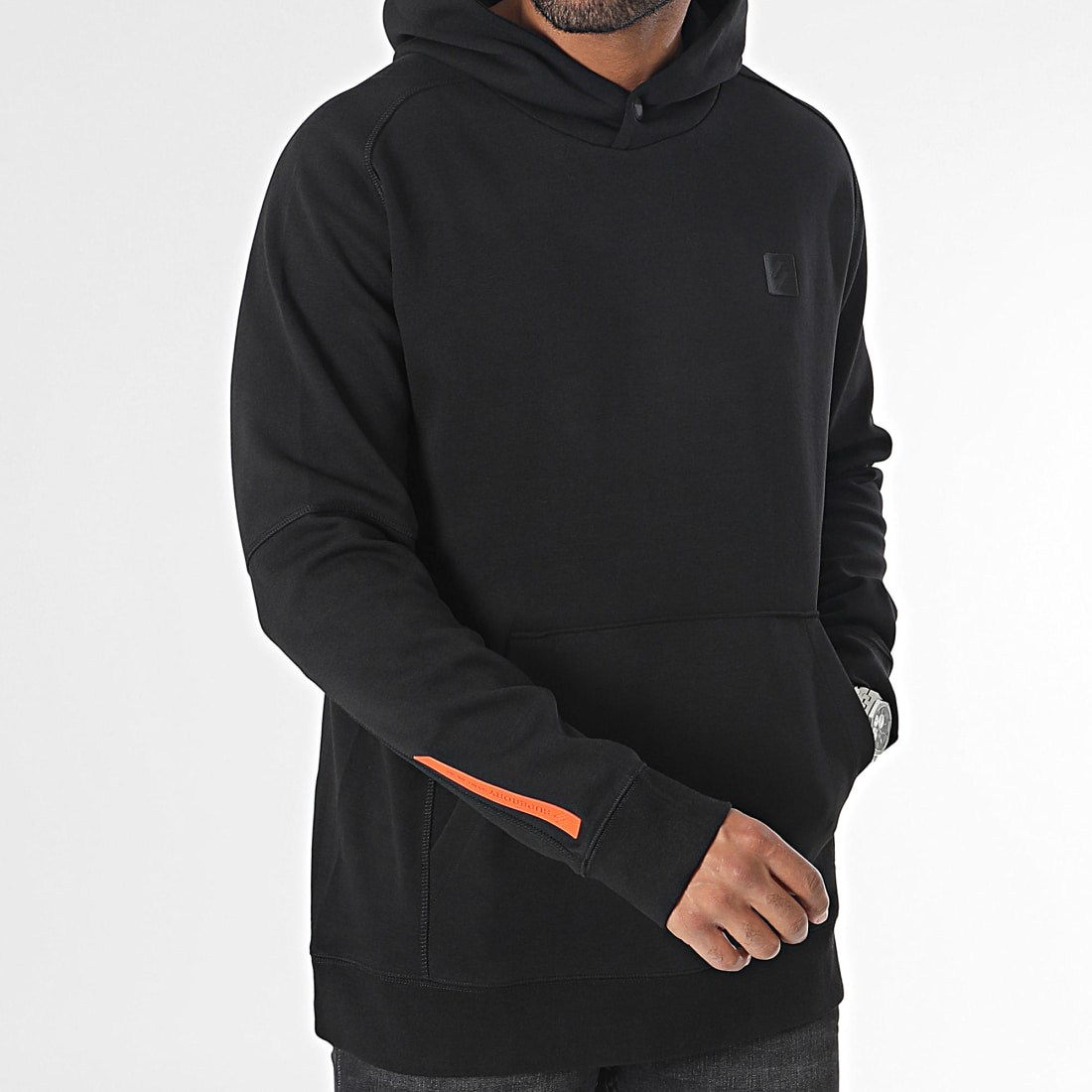Superdry Sweat Capuche Code Tech Relaxed Noir