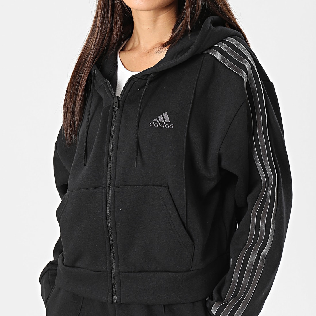 Adidas Costume Vêtement de Sport Energize, Femme - (Noir/Blanc)